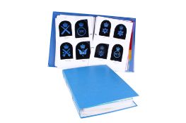 A collection of 20th century British naval cloth badges.