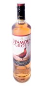 A bottle of Famous Grouse Scotch Whisky. 700ml, 40%.