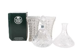 Four items of glassware.