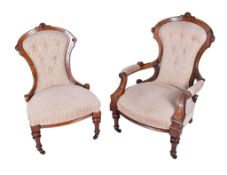 A pair of 20th century chairs.