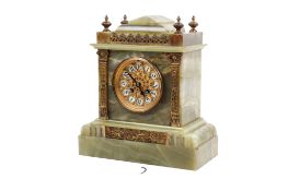 An early 20th century mantel clock.