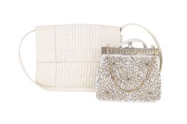 Two vintage handbags.