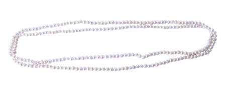 A vintage long freshwater pearl necklace.