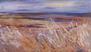 O'Toole (20th century), oil on board, landscape.