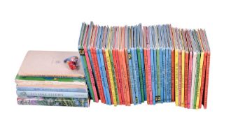 A collection of assorted vintage children's books.