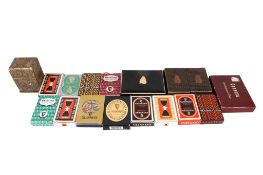 A collection of assorted Guinness playing cards. Some sealed, some vintage, all boxed.