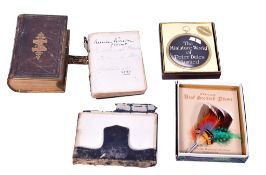 A group of small collectables and jewellery pieces.