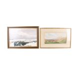 Two 20th century paintings of Dartmoor.
