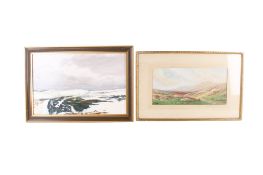 Two 20th century paintings of Dartmoor.