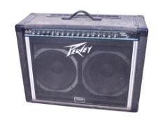 A vintage Peavey Scorpion amp.