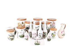 A collection of Portmeirion ceramic kitchenware.
