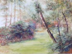 Bloxham (20th century), watercolour, 'Longleat'.