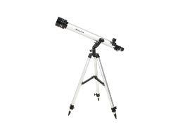 A Celestron telescope and tripod. Model No 21041 powerseeker 60 az. D 60mm F1700mm F/12.