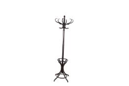 A 20th century Thonet style bentwood coat stand.