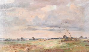 Marcus Ford (20th century) - landscape, oil on canvas.