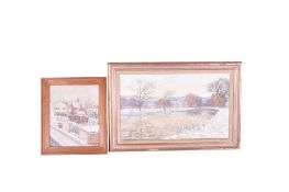 Two 20th century oils. Gregory Davies (Welsh b.1947) and W. Rockall Smith.