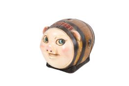 Guinness branded 'piggy barrel' money box bank. 'RG. 912410.