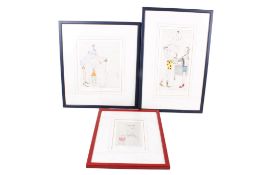 Timothy Bulmer (Tim) (British 1958-) three limited edition signed prints.