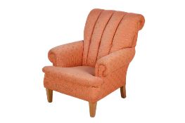 A mid-century armchair.