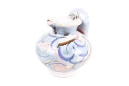 Julian Bellmont (British, b.1958), studio art pottery tin glazed jug.