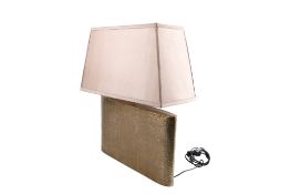 A Parex contemporary ceramic table lamp.