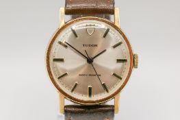 A 9ct gold Tudor gentleman's wristwatch.