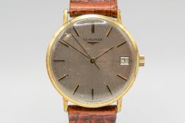 A Longines gentleman's wristwatch.