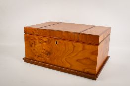 An Italian jewellery box by Agresti.