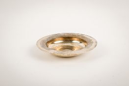 A 20th century silver arms dish/bowl.