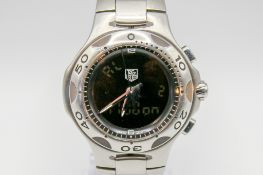 Tag Heuer Kirium F1 circa 2003 gentleman's stainless steel quartz wristwatch.