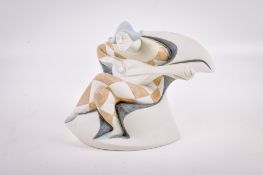 A Lladro Utopia Harlequin porcelain figure. Impressed number 8219.