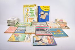 A collection of vintage children's books.