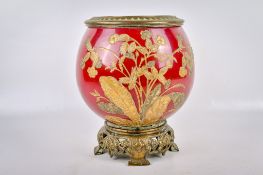 A Carltonware style ceramic vase.