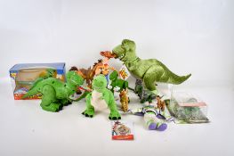 A collection of Toy Story items.