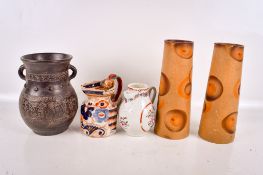 A collection of 19th century and later ceramics.