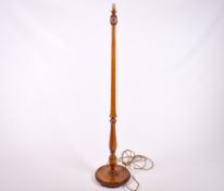 A 20th century floor lamp.