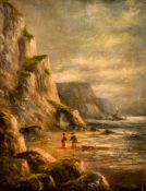 A 20th century oil on canvas, 'After the Storm'.