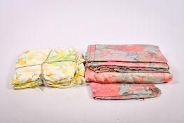 Two pairs of vintage curtains.