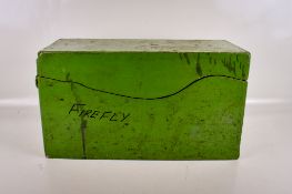 A vintage wooden mould for part of a steam engine.