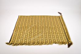 A Far Eastern fabric wall hanging.