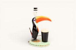 Carlton Ware Guinness Toucan table lamp, GA2178 (AF).