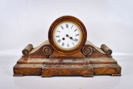 A 19th century rosewood cased mantel clock.