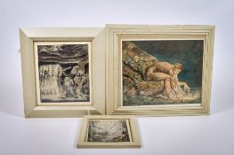 Three William Blake (British 1757-1827) prints.