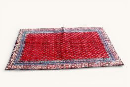 A 20th century Persian rug.