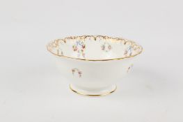 A Victorian Coalport porcelain bowl.