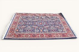 A 20th century Turkish rug.