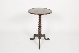 A 19th century mahogany wine table.