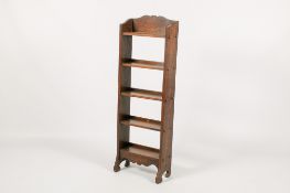 A 20th century oak Arts & Crafts style small bookcase.