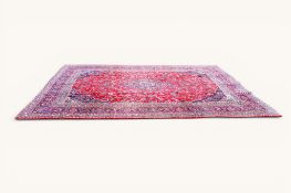 A 20th century Persian rug.