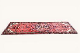 A 20th century Persian Hamadan runner.